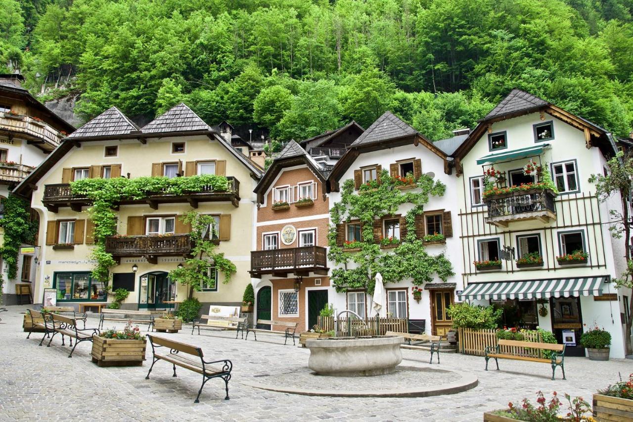 Haus Am Hof - 15Th Century House At The Lake, Near The Marketplace, With A Balcony Hallstatt Ngoại thất bức ảnh