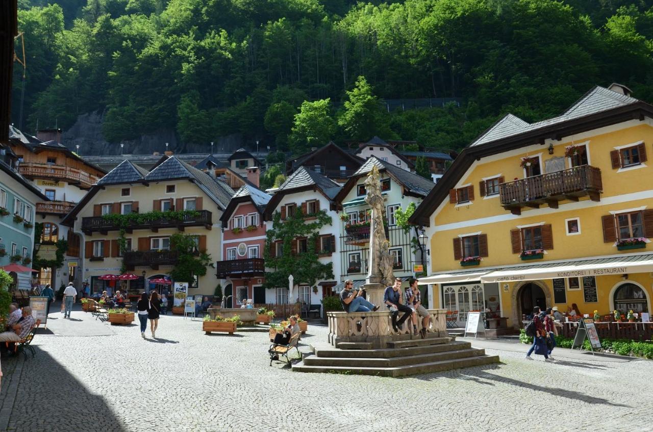 Haus Am Hof - 15Th Century House At The Lake, Near The Marketplace, With A Balcony Hallstatt Ngoại thất bức ảnh